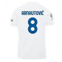 Inter Milan Marko Arnautovic #8 Vieraspaita 2023-24 Lyhythihainen